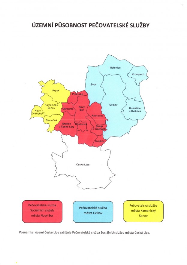 Rozšiřujeme územní působnost pečovatelské služby