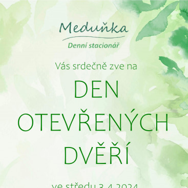 Den otevřených dveří v Meduňce 