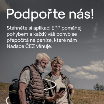 Náš projekt Ubytování pro seniory v nouzi nově v aplikaci Pomáhej pohybem